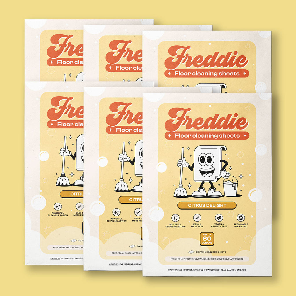 6x Floor Cleaning Sheets -